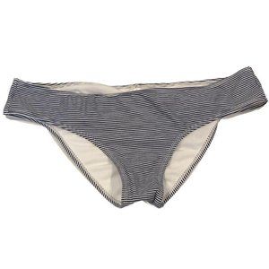 Xhilaration Cheeky Bikini Bottom Navy White Sz XL